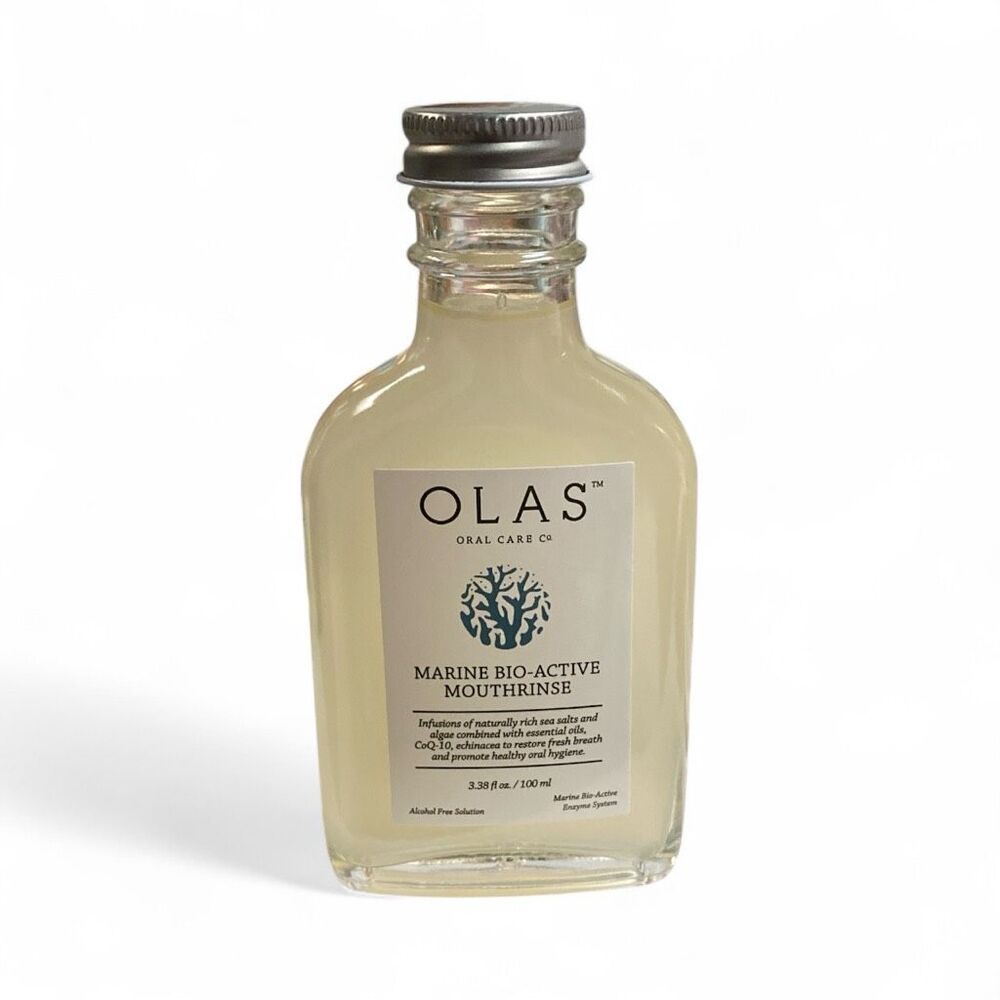 OLAS Marine Bio-Active Mouthrinse 3.38oz |‎ Natural Alcohol-Free Mouthwash